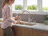 Single Handle Pull-Down Kitchen Faucet with Soap Dispenser and ShieldSpray&reg; Technology