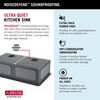 33&rdquo; Workstation Kitchen Sink Undermount&nbsp;16 Gauge&nbsp;Stainless Steel 50/50 Double Bowl with&nbsp;WorkFlow&trade; Ledge and&nbsp;Accessories