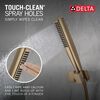 Single-Setting Hand Shower with Wall Mount featuring FeatherRain&trade; Spray
