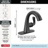 Single Handle Pull-Down Bathroom Faucet (Recertified)