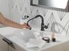 Single Handle Pull Down Bathroom Faucet (Recertified)