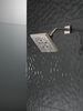 H<sub>2</sub>Okinetic&reg; 5-Setting Angular Modern Raincan Shower Head