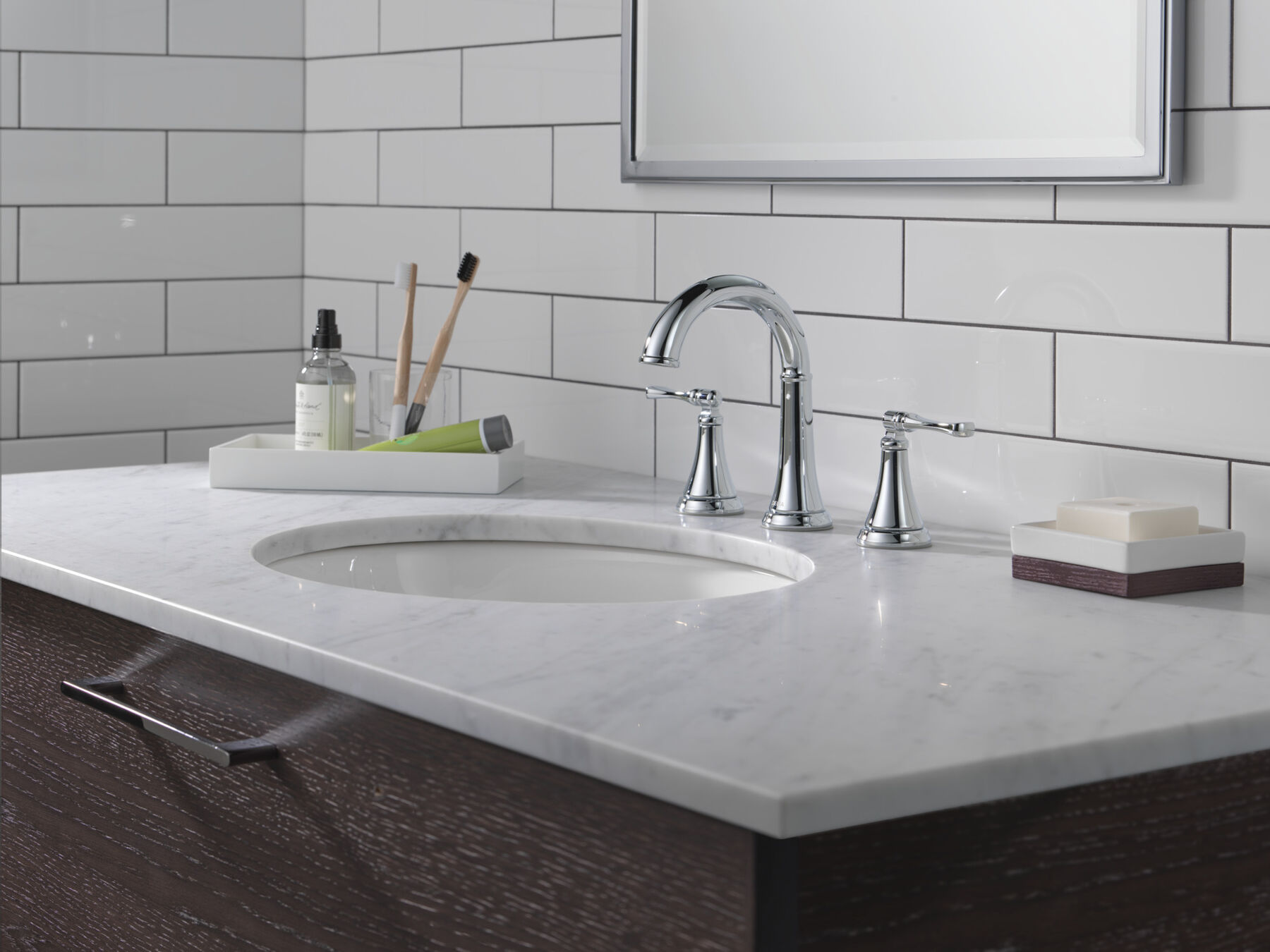 Two Handle Widespread Lavatory Faucet