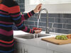 Single Handle Pull-Down Bar/Prep Faucet with Touch<sub>2</sub>O&reg; Technology