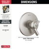 Monitor&reg; 17 Series Valve Only Trim