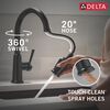 Single Handle Pull-Down Kitchen Faucet