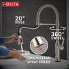 Touch2O&reg; Technology Kitchen Faucet with Touchless Technology