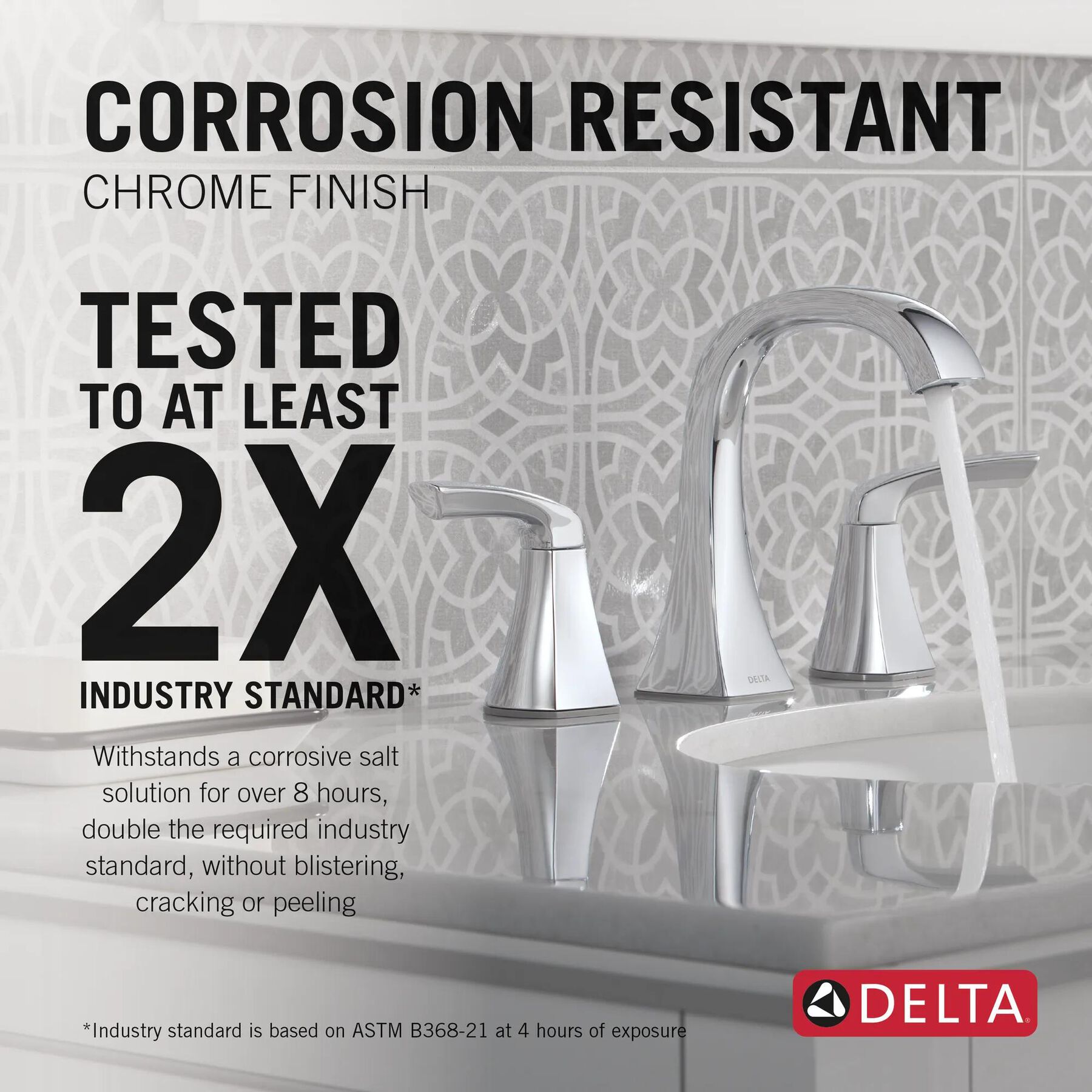 Widespread Lavatory Faucet with 14 Series Tub Shower Trim Bundle