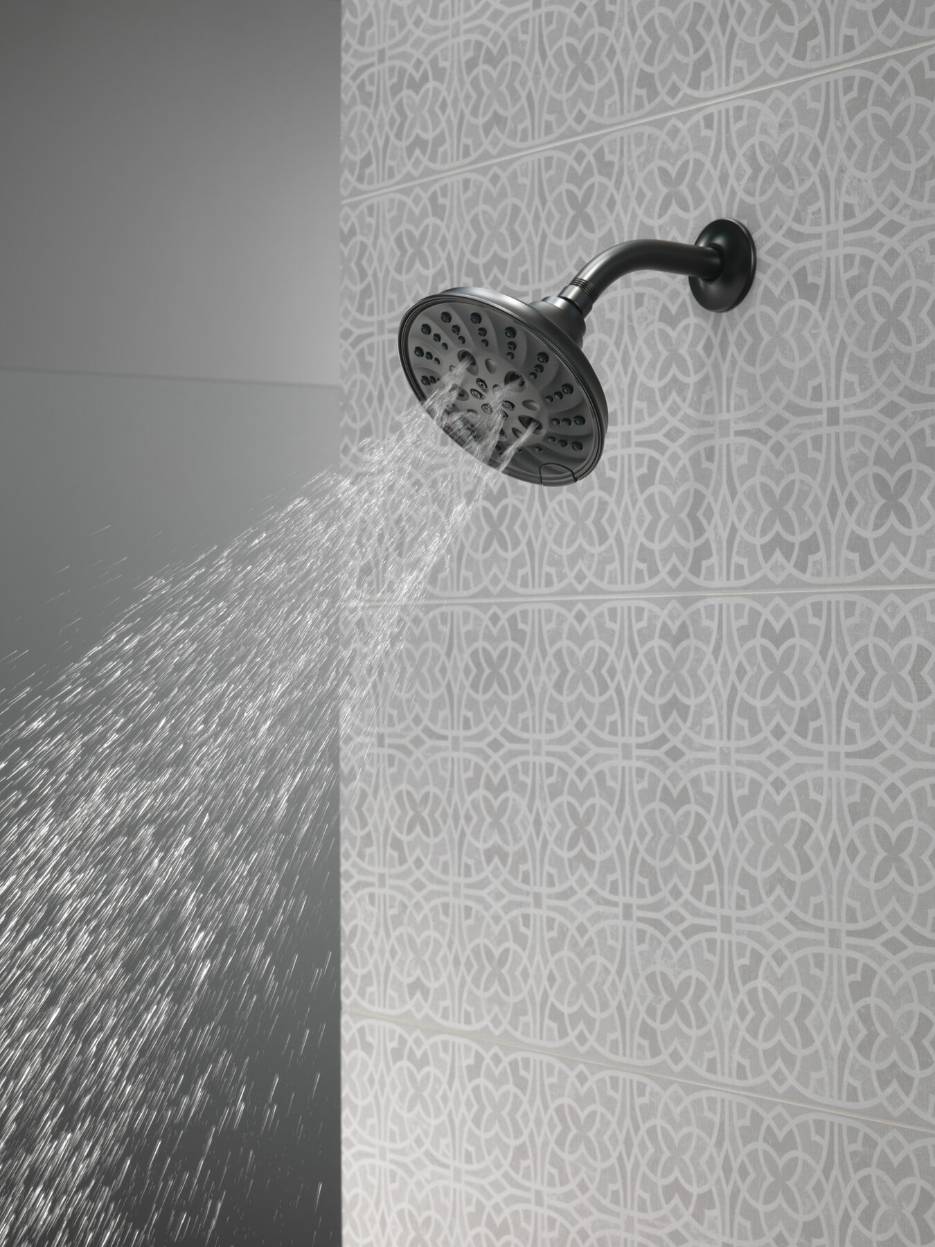 H<sub>2</sub>Okinetic&reg; 5-Setting Traditional Raincan Shower Head