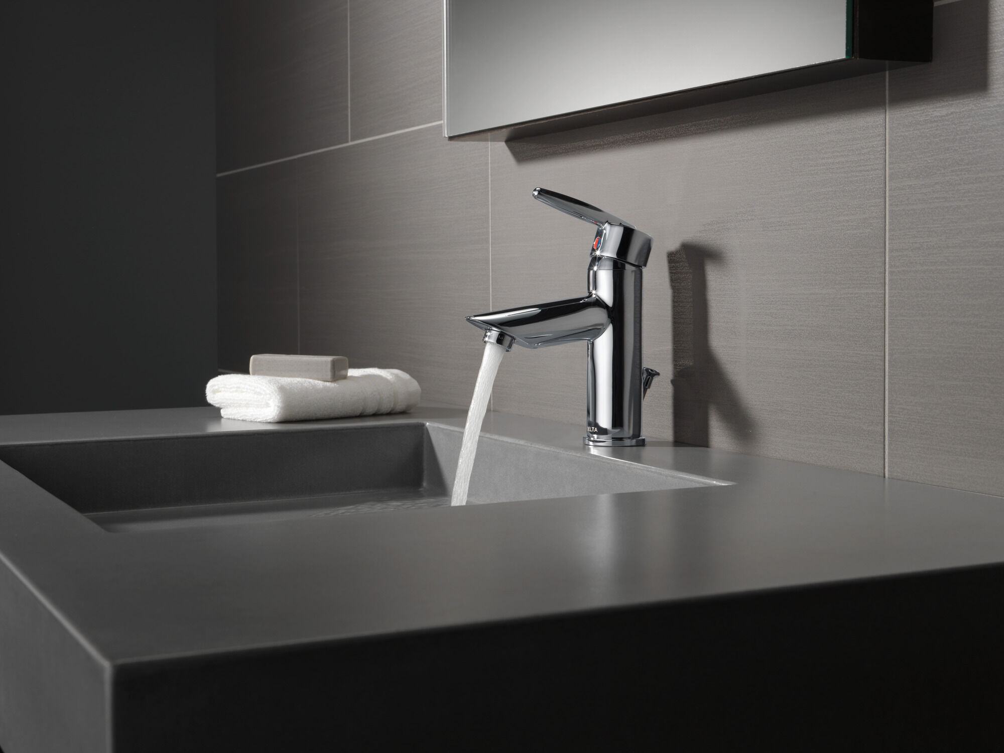 Single Hole Bathroom - Stick Handle Includes Pop-Up Ceramic Valve