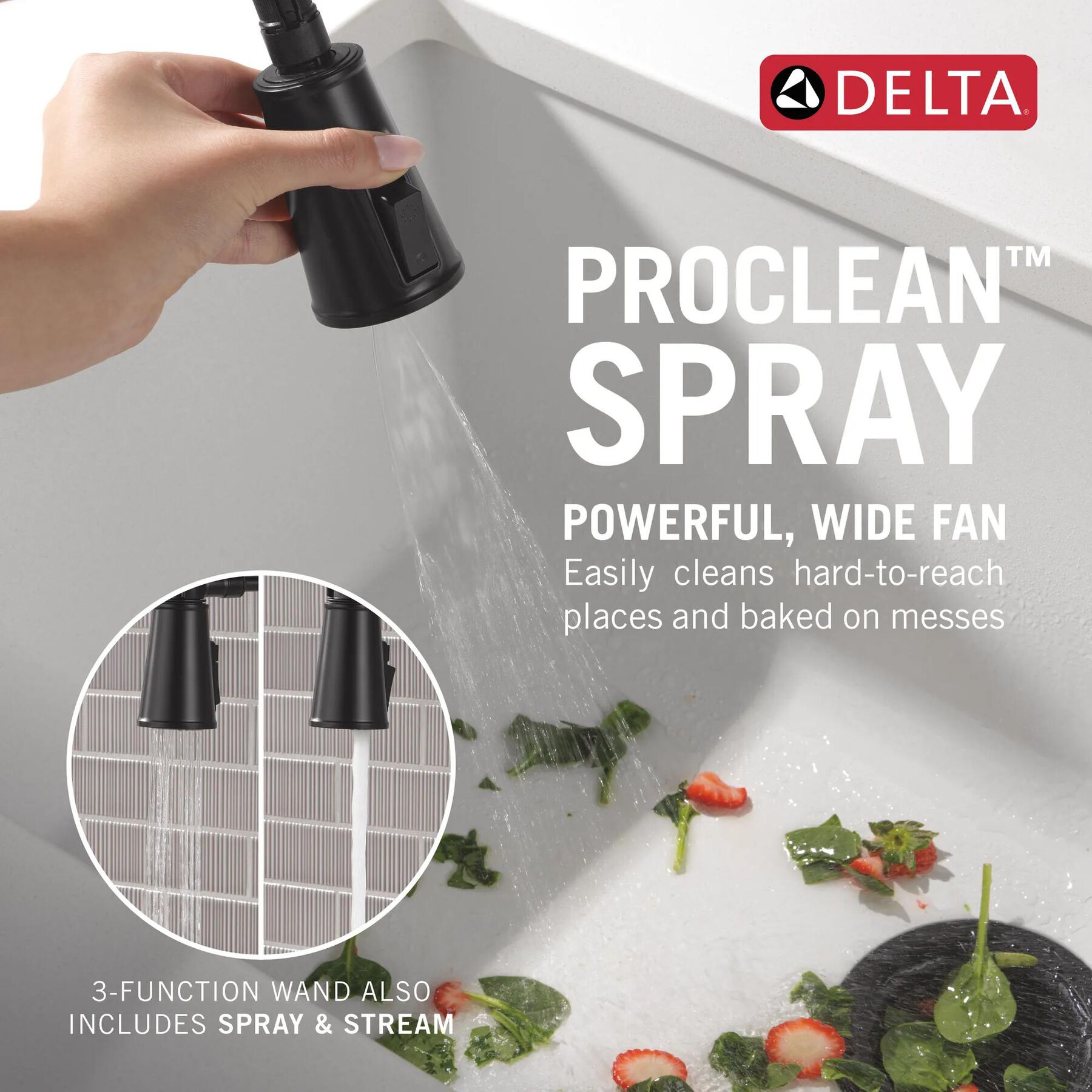 Single-Handle Pull-Down Spring Kitchen Faucet