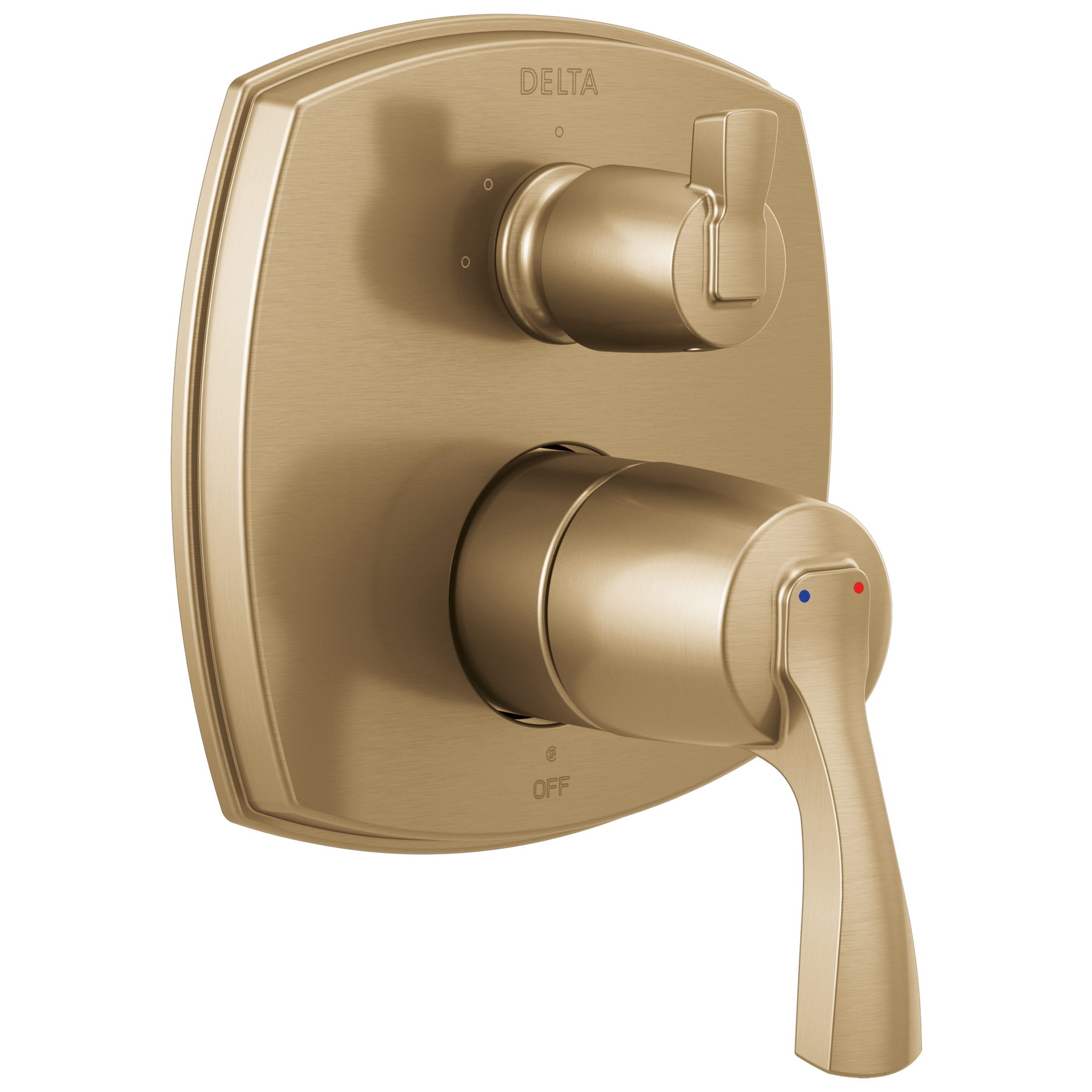 14 Series Integrated Diverter Trim with Three Function Diverter Less Diverter Handle
