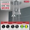 H<sub>2</sub>Okinetic&reg; Pendant Raincan Shower Head with LED Light
