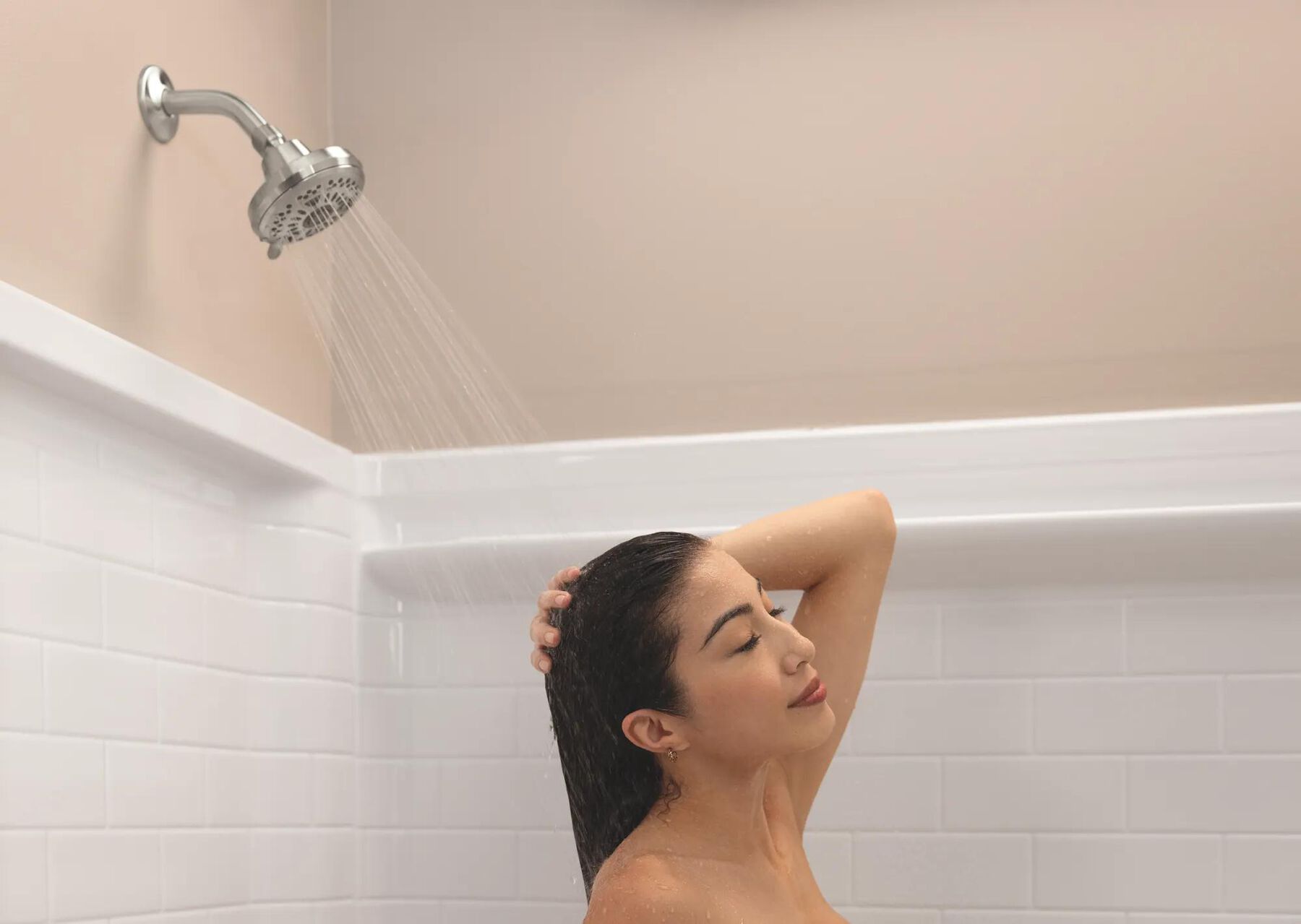 ProCrylic Tile 60 in. x 32 in. Bathtub Wall