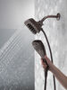 H<sub>2</sub>Okinetic&reg; In2ition&reg; 5-Setting Two-in-One Shower (Recertified)