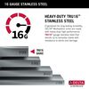 30&rdquo; Workstation Kitchen Sink Undermount Stainless Steel Single Bowl with WorkFlow&trade; Ledge and Accessories