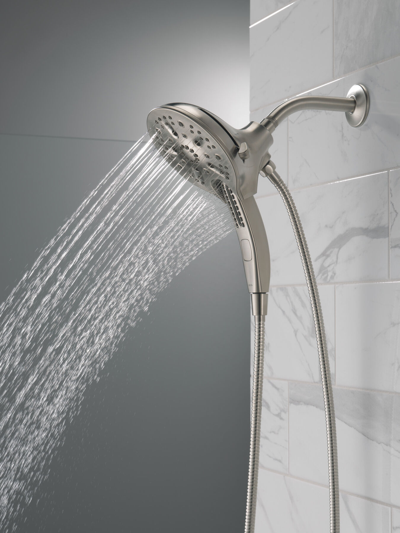 In2ition&reg; H<sub>2</sub>Okinetic&reg; 5-Setting Two-in-One Shower (Recertified)