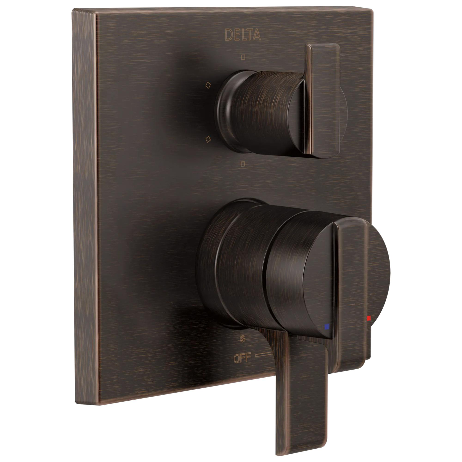 Angular Modern Monitor&reg; 17 Series Valve Trim with 6-Setting Integrated Diverter (Recertified)