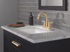 Two Handle Centerset Pull-Down Bathroom Faucet