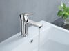 Single Handle Bathroom Faucet - Less Pop-Up