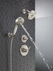 7-Setting Wall Mount Hand Shower with Cleaning Spray