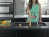 Single Handle Pull-Down Kitchen Faucet with Touch<sub>2</sub>O&reg; Technologyand Soap Dispenser (Recertified)