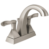 Two Handle Centerset Bathroom Faucet (Recertified)
