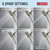 6-Setting SureDock&reg; Magnetic Hand Shower