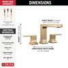 Roman Tub Trim - 3 hole (Recertified)