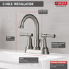 Two Handle Centerset Bathroom Faucet