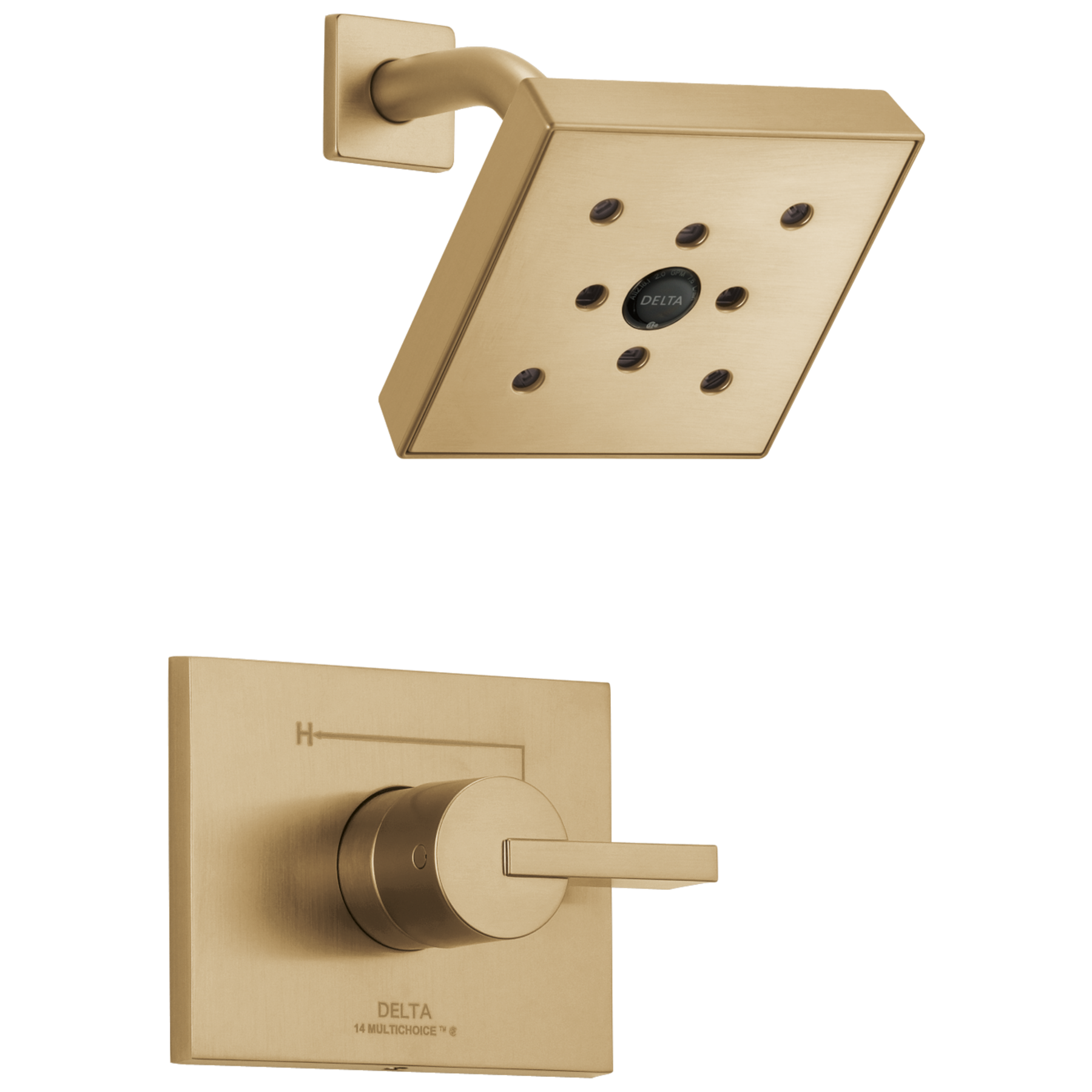 Monitor&reg; 14 Series H<sub>2</sub>Okinetic&reg; Shower Trim