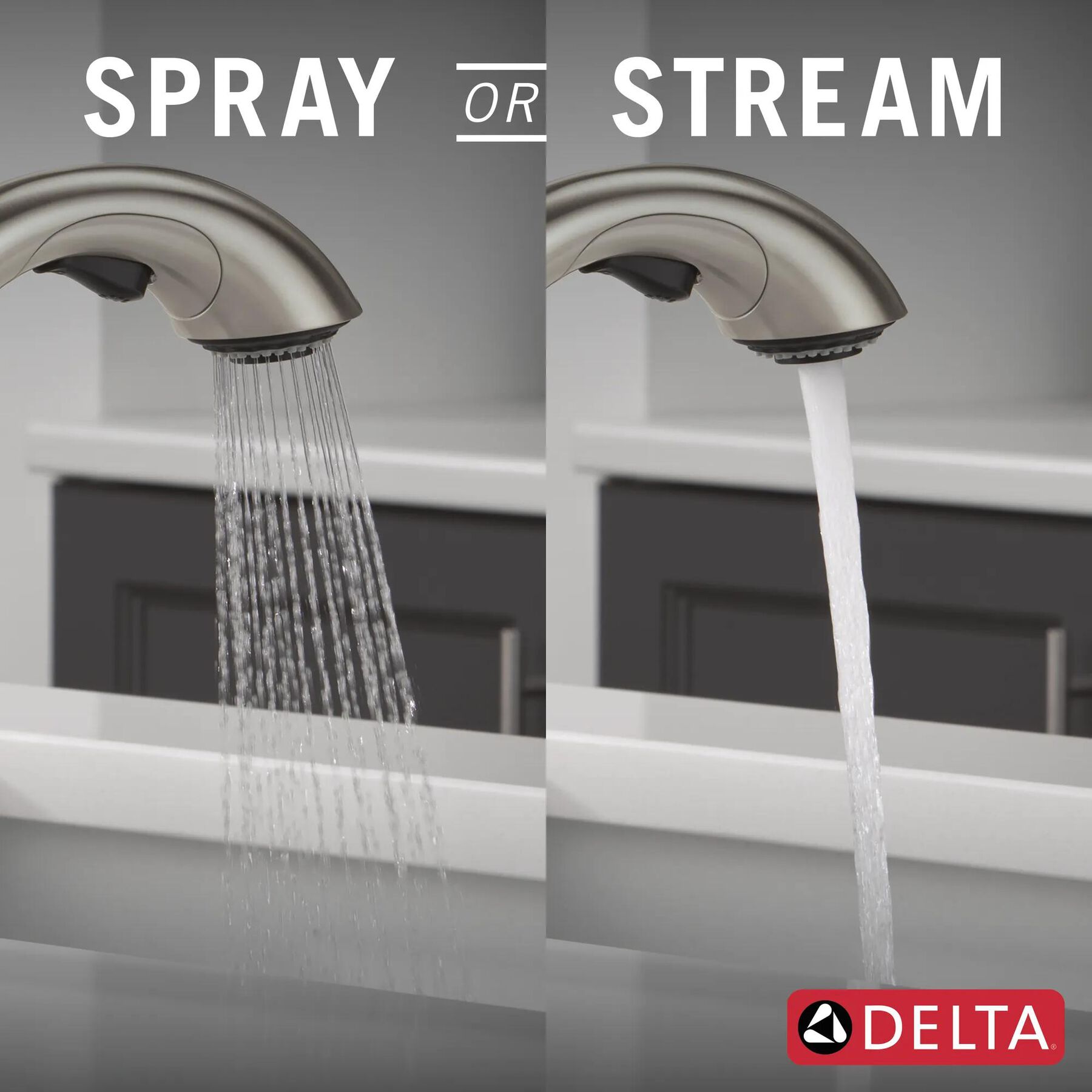 Single Handle Pull-Out Kitchen Faucet (Recertified)