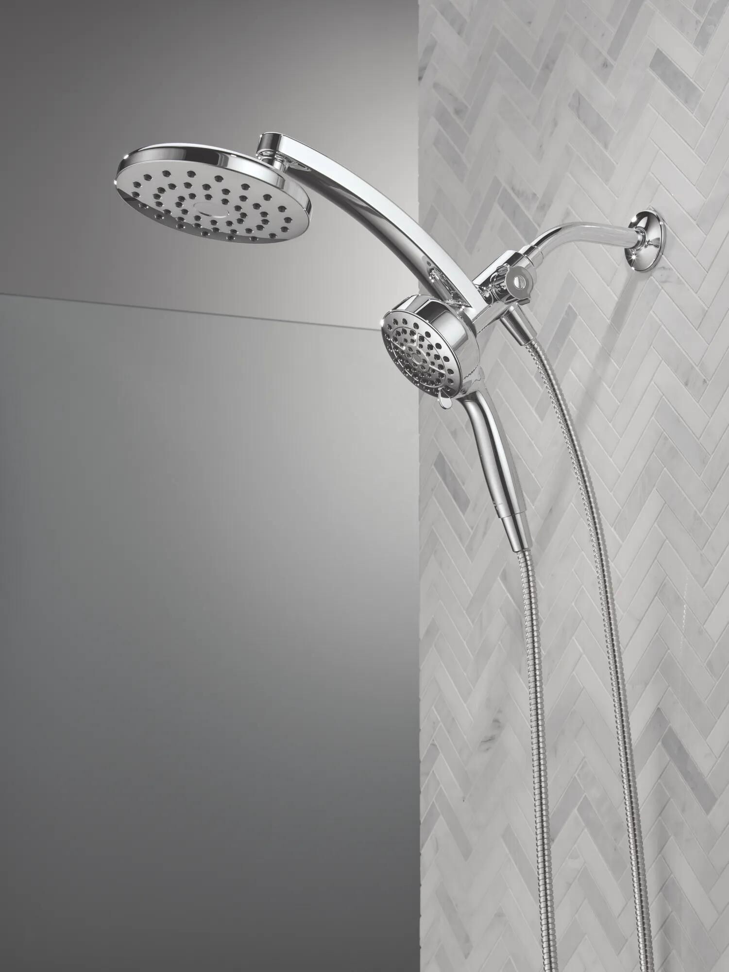 PivotPro™ 3-in-1 Combination Shower in Chrome 75645D | Delta Faucet