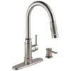 Single Handle Pull-Down Kitchen Faucet (Recertified)