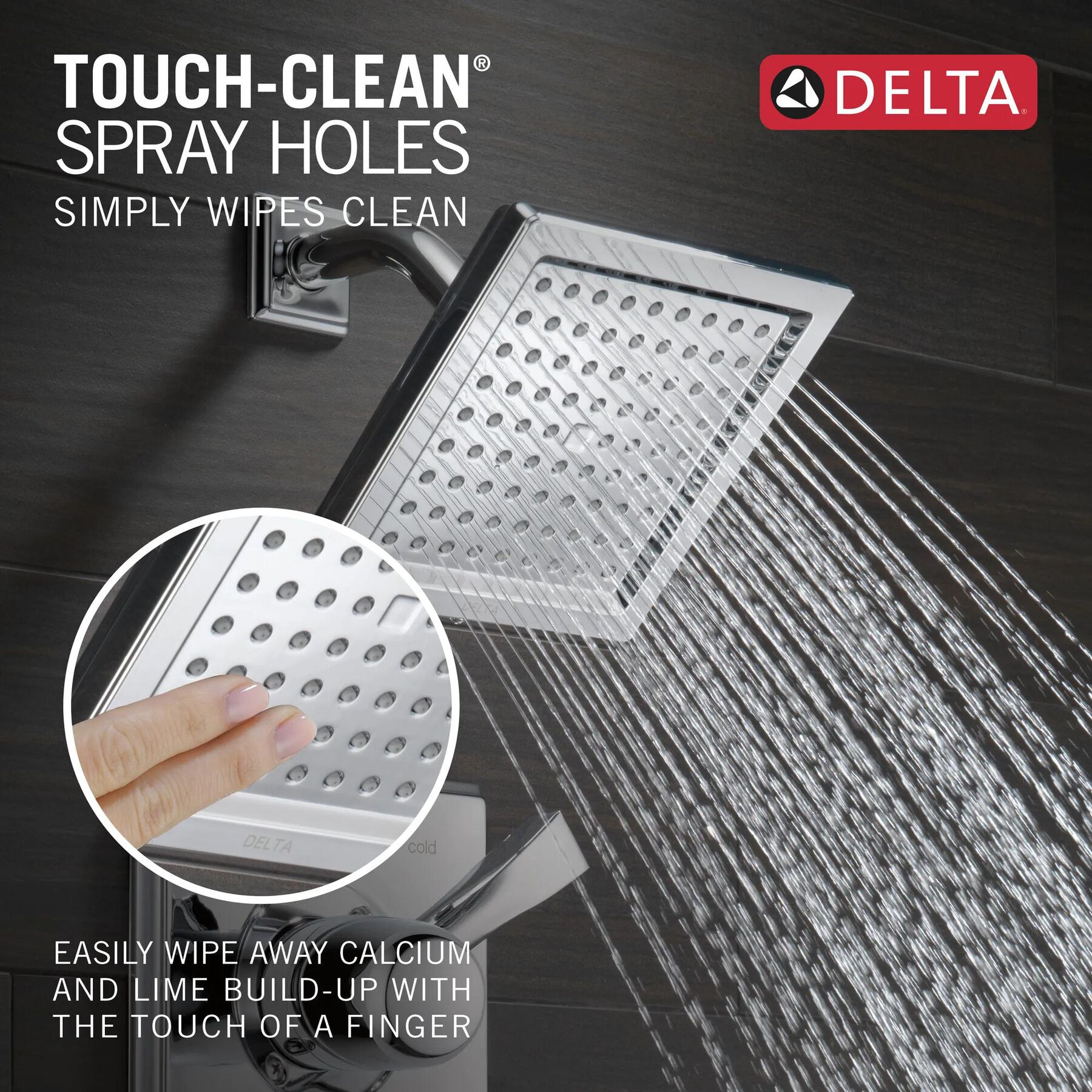 Single-Setting Raincan Shower Head