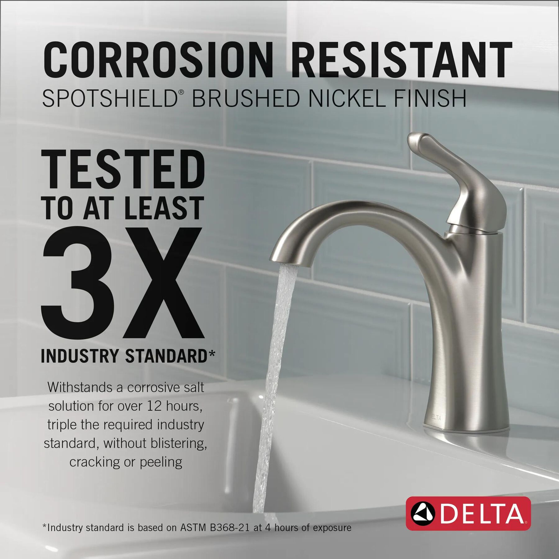 Single Handle Centerset Bathroom Faucet