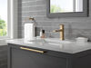 Single Handle Lavatory Faucet with Bathroom Accessories Bundle
