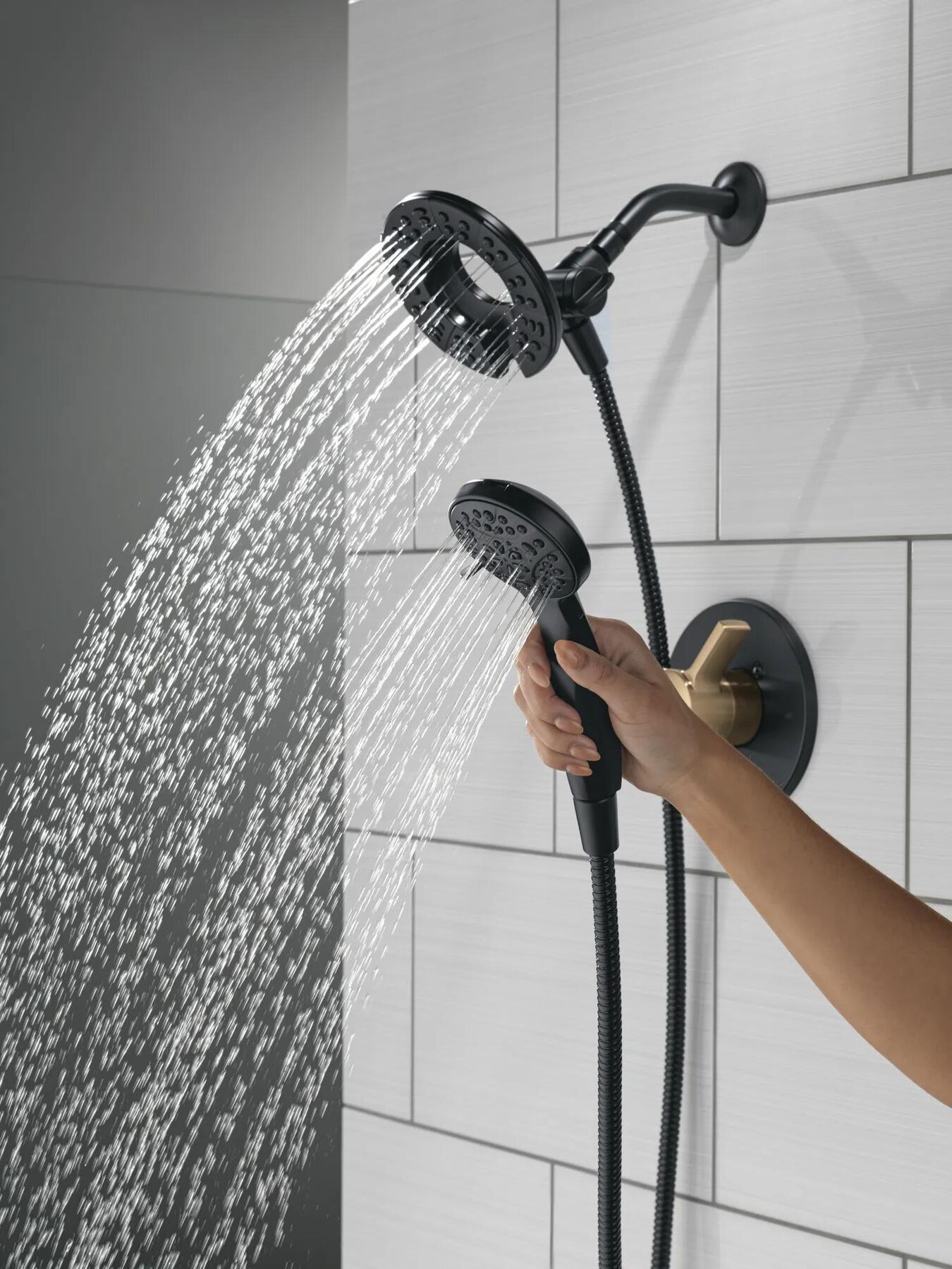 Shower Trim with High-Flow Rough Bundle