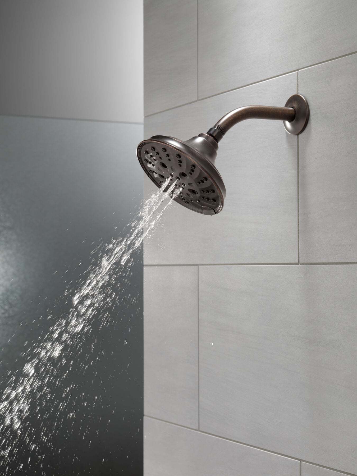 H<sub>2</sub>Okinetic&reg; 5-Setting Traditional Raincan Shower Head