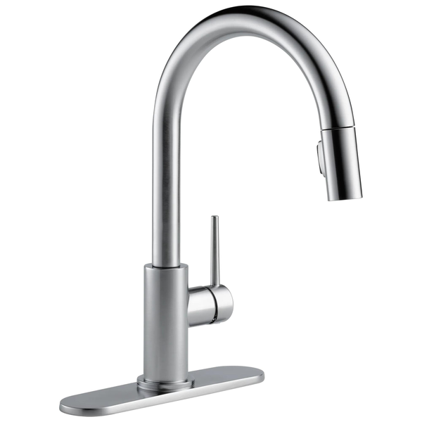 Single Handle Pull-Down Kitchen Faucet (Recertified) in Arctic