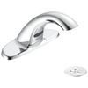 Battery Electronic Lav Faucet, VR 0.5GPM, Grid Strainer