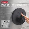 Round Contemporary Push-Button Shower