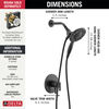 Monitor&nbsp;17 Series Shower Trim with In2ition&reg;