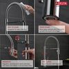 Single-Handle Pull-Down Spring Kitchen Faucet (Recertified)