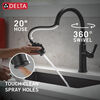 Single Handle Kitchen Pull-Down Faucet w/ Soap Dispenser