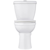 Foundations Dual Flush Round Front Toilet