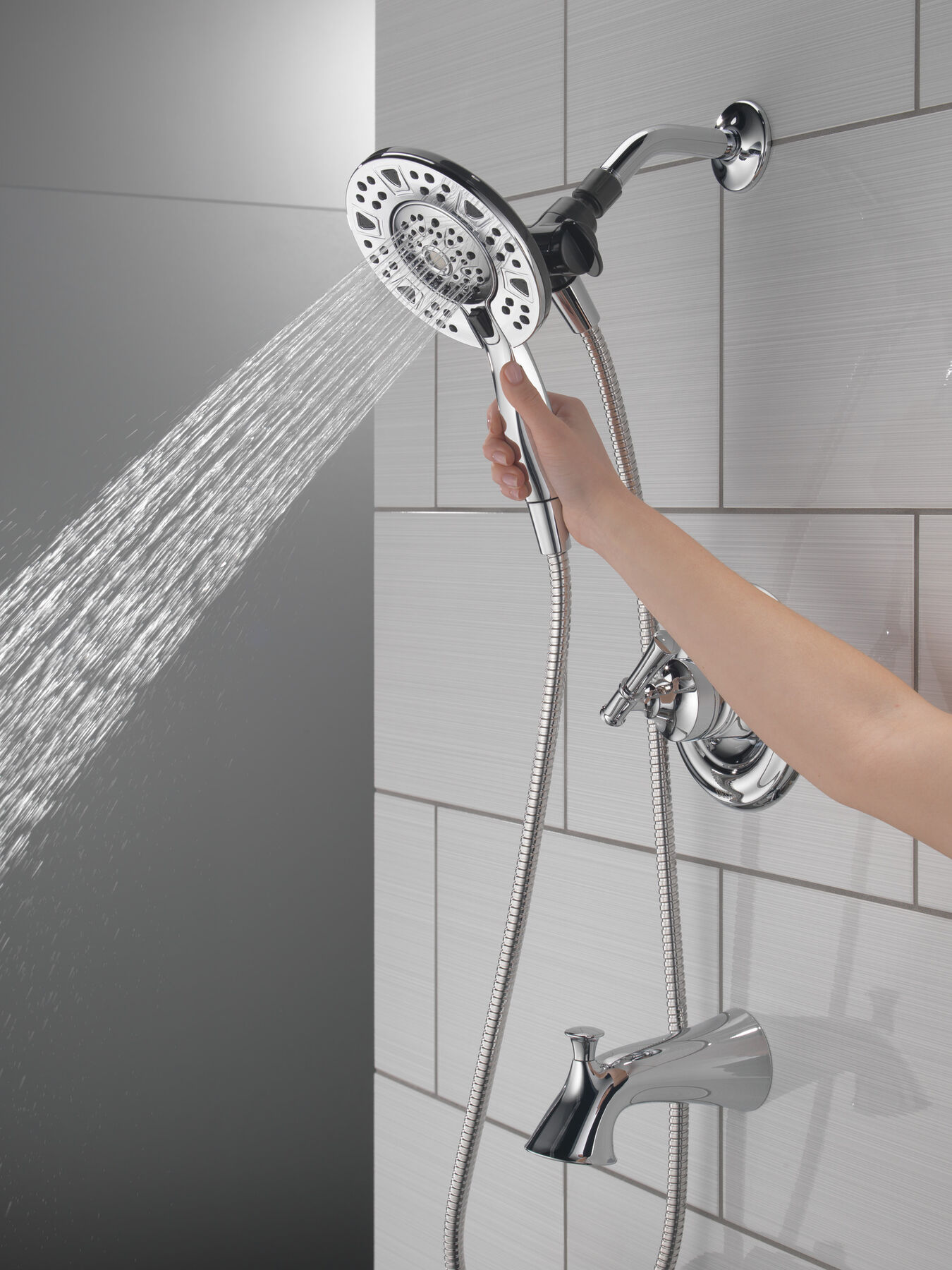 Monitor&reg; 14 Series Tub and Shower with WaterSense In2ition&reg; Two-in-One Shower
