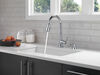 Single Handle Pull-Down Kitchen Faucet with Soap Dispenser and ShieldSpray&reg; Technology