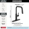Single Handle Pull-Down Kitchen Faucet (Recertified)