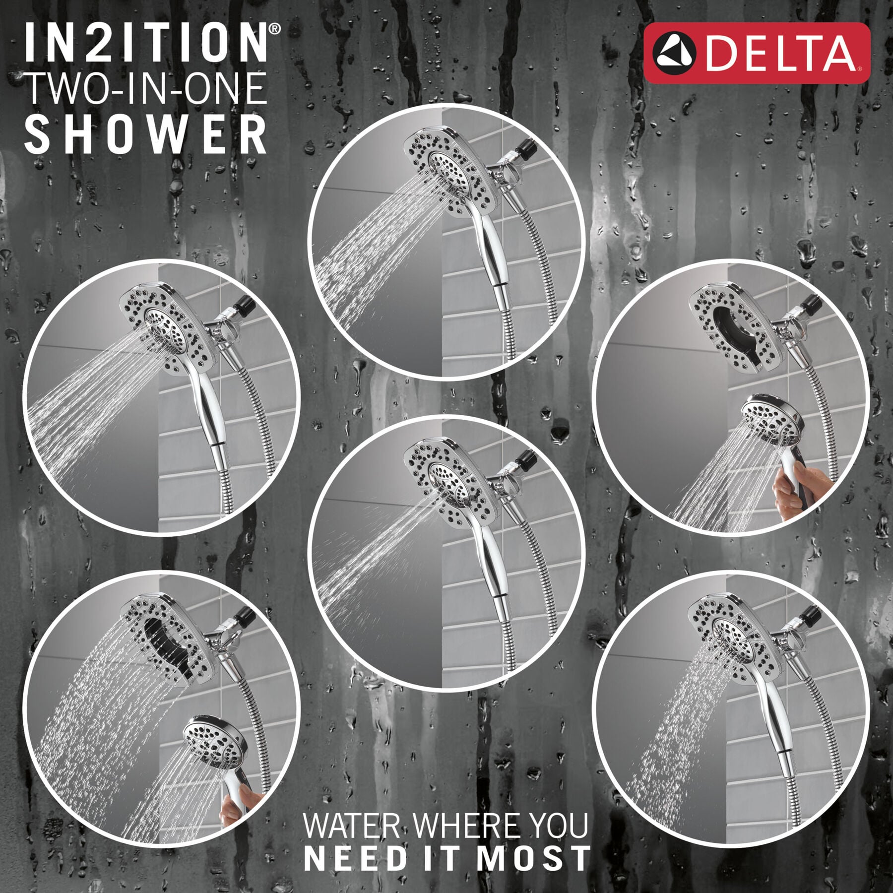 Single Handle Lavatory Faucet with 14 Series Tub Shower Trim Bundle